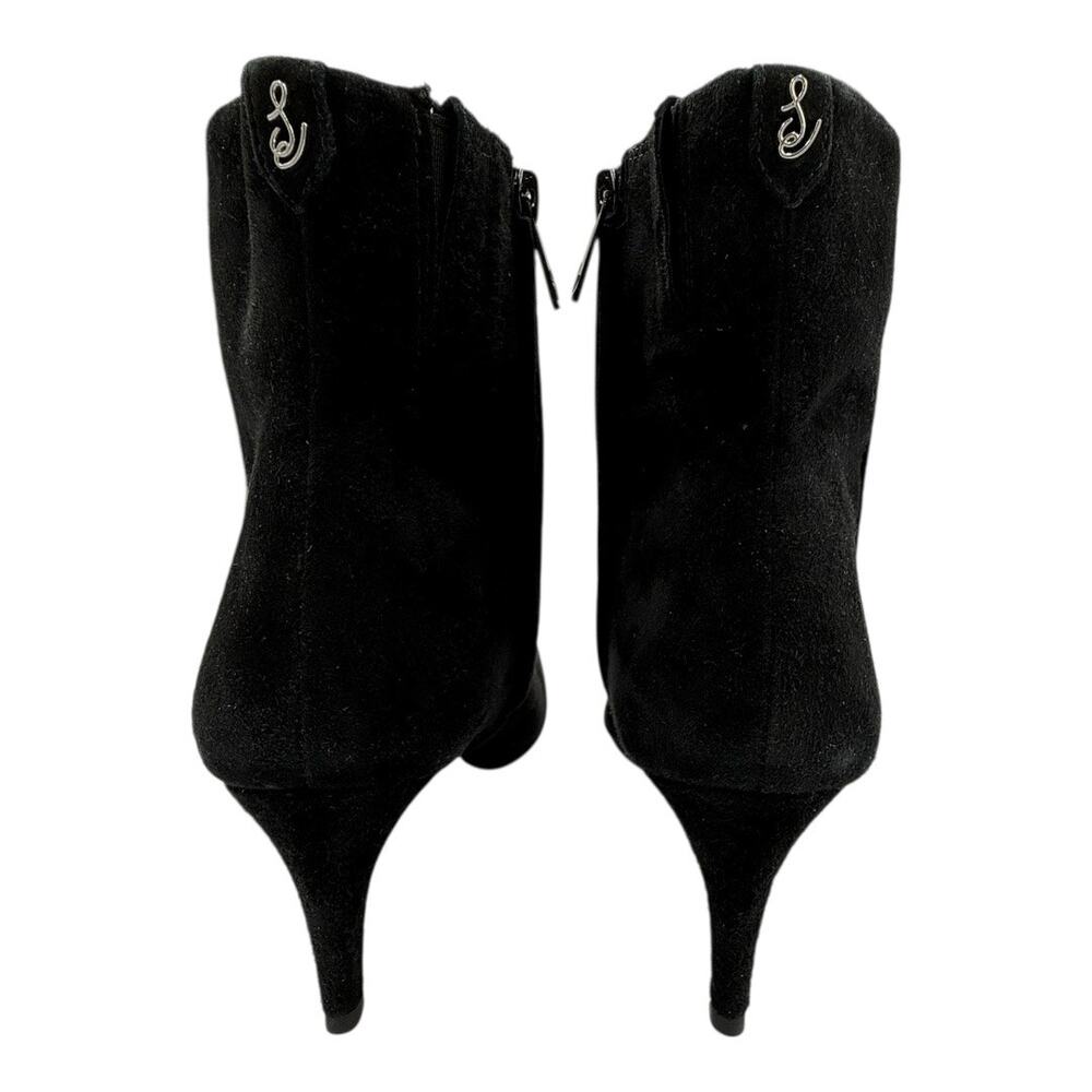 NWT No Box Sam Edelman Ulissa
Luster Jeweled Ankle
Booties Black Suede SZ 7.5 - Picture 3 of 7